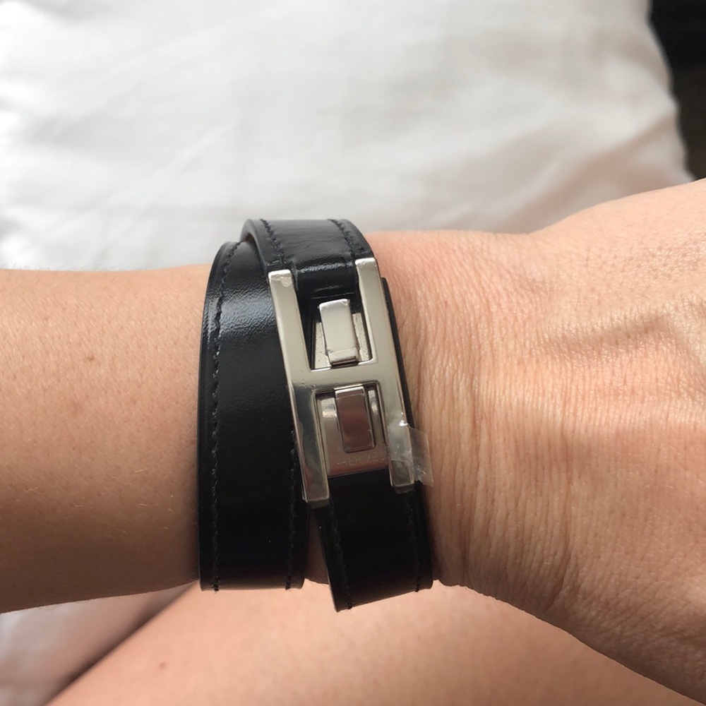 Hermès leather braclet